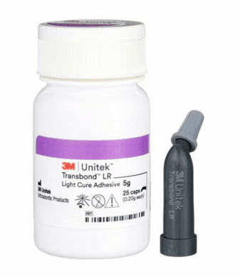Transbond LR LC Adhesive Caps, 0.2g, 25/Bx, #712-038 - Transbond LR LC Adhesive Caps (25) - Image 1