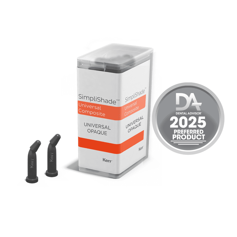 Kerr SimpliShade Universal Composite Unidose, Universal Opaque, 0.25g Compules, 10/Pack, 37010 thumbnail 19