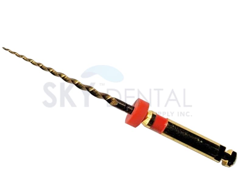 Sky Choice Protaper+ File (F2) 21mm Red Rotary Files, 6/Pk - Protaper+ File (F2) 21mm "Red" (6) - Image 1
