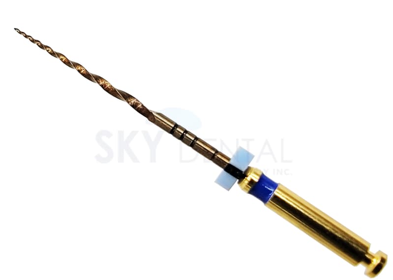 Sky Choice Protaper+ File (F3) 25mm Blue Rotary Files, 6/Pk - Protaper+ File (F3) 25mm "Blue" (6) - Image 1
