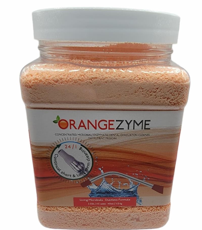 Sky Choice OrangeZyme Evacuation System Cleaning Powder, 2.5 lb, OZ40 - Evacuation System Cleaning Powder 2.5lb - Image 1