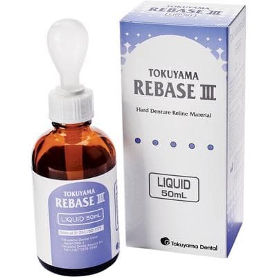 Tokuyama Rebase III Denture Reline Liquid, 50 mL Bottle, Refill, 20662 thumbnail 22