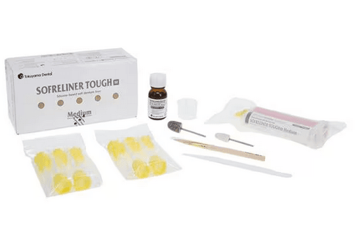 Sofreliner Tough M (Medium) Denture Reline Kit, 54g Cartridge, 10ml Primer, 23351 thumbnail 31