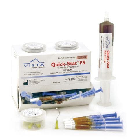 Quick-Stat FS Hemostatic Gel Value Pack, 20% Ferric Sulfate, 40 x 1.2 mL Prefilled Syringes with Stat-Flo Tips, 502800 thumbnail 14