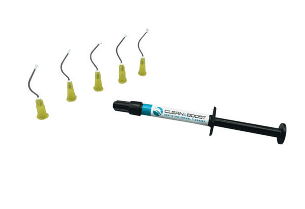 Clean & Boost Dentin and Enamel Cleanser Liquid Syringe, 1.2 mL, with 5 Stat-Flo Brush Tips, Ref 90056 thumbnail 16