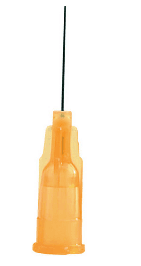 Vista Apex Bendable Applicator Tips, 25 Gauge, Orange, 1/2", Blunt End, Luer Lock, 100/Box, #315225 thumbnail 6