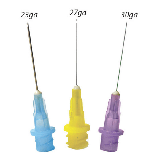 Vista Apex Secure-Lock Vista-Probe Irrigating Tips, 23 Gauge, Blue, 1" Bendable, Luer-Lock, 80/Pack, #314623 thumbnail 5
