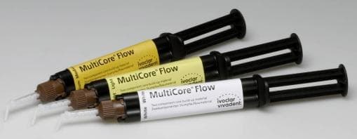 MultiCore Flow Dual-Cure Core Build-Up Material Refill Syringe, White, 10g, 604168AN thumbnail 17