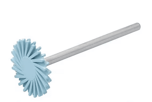 OptraGloss Extra Oral Spiral Wheel High-Gloss Polisher (HP), Light Blue, Refill Pack of 5, 761317 thumbnail 9