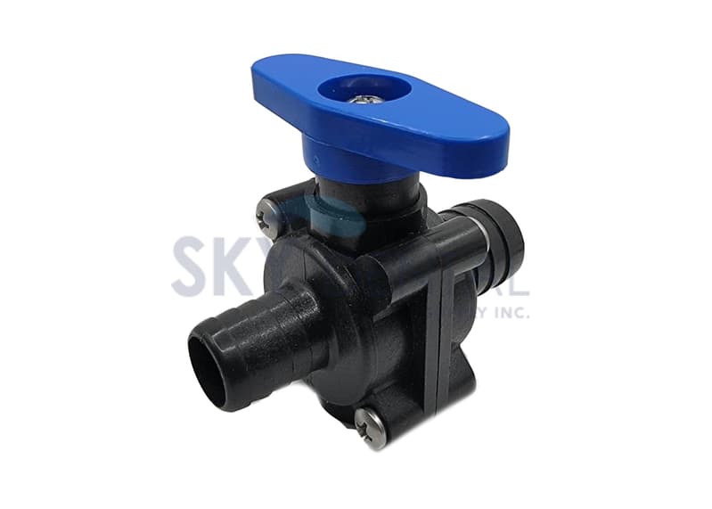 Coltene Biosonic Drain Ball Valve Assembly for UC125 Unit, 40003486 thumbnail 2