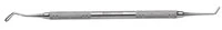 W3 Plastic Filling Instrument, Double-End, Standard, Stainless Steel, Each