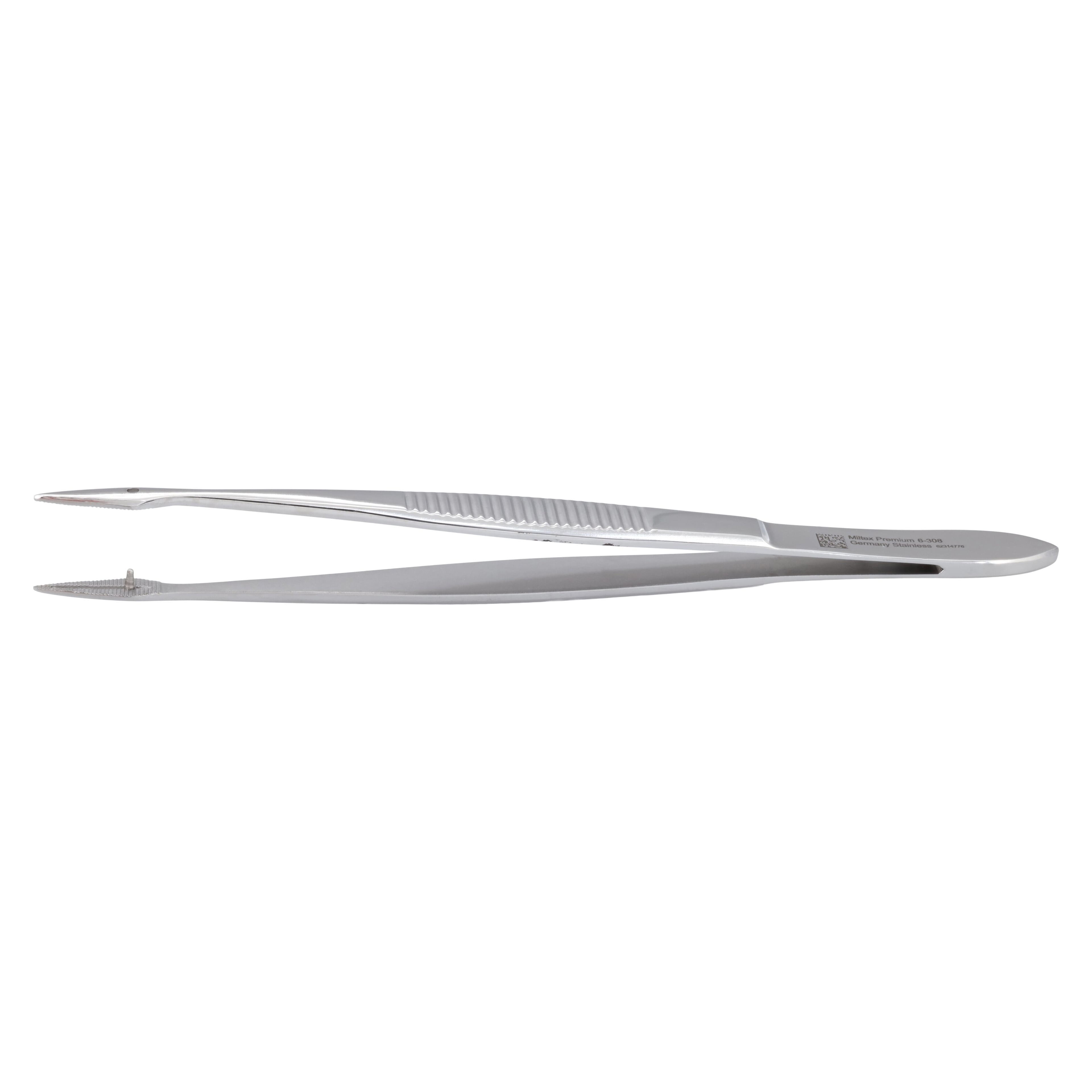 Miltex Carmalt Splinter Forceps, Straight, 4-1/4" (10.8 cm), Stainless Steel, Autoclavable, Each