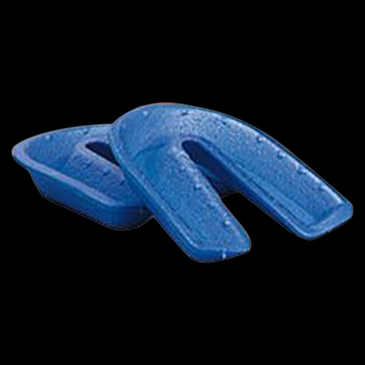 Acclean Single Arch Fluoride Trays, Foam, Large, Without Handle, Blue, Disposable, 100/Pk