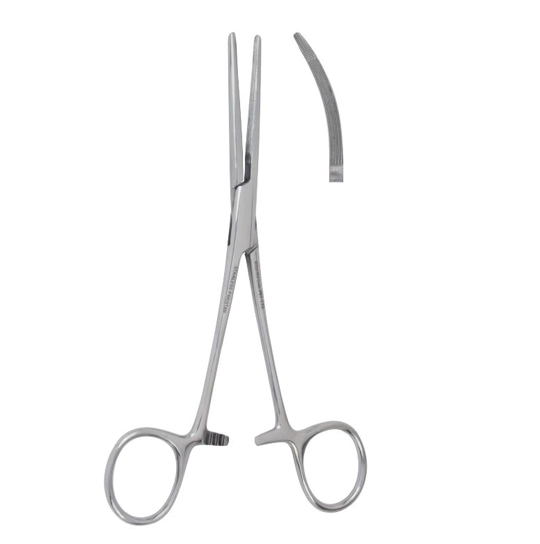 Vantage Rochester-Carmalt Hemostatic Forcep, Curved, 6-1/4", Stainless Steel, Autoclavable, Each