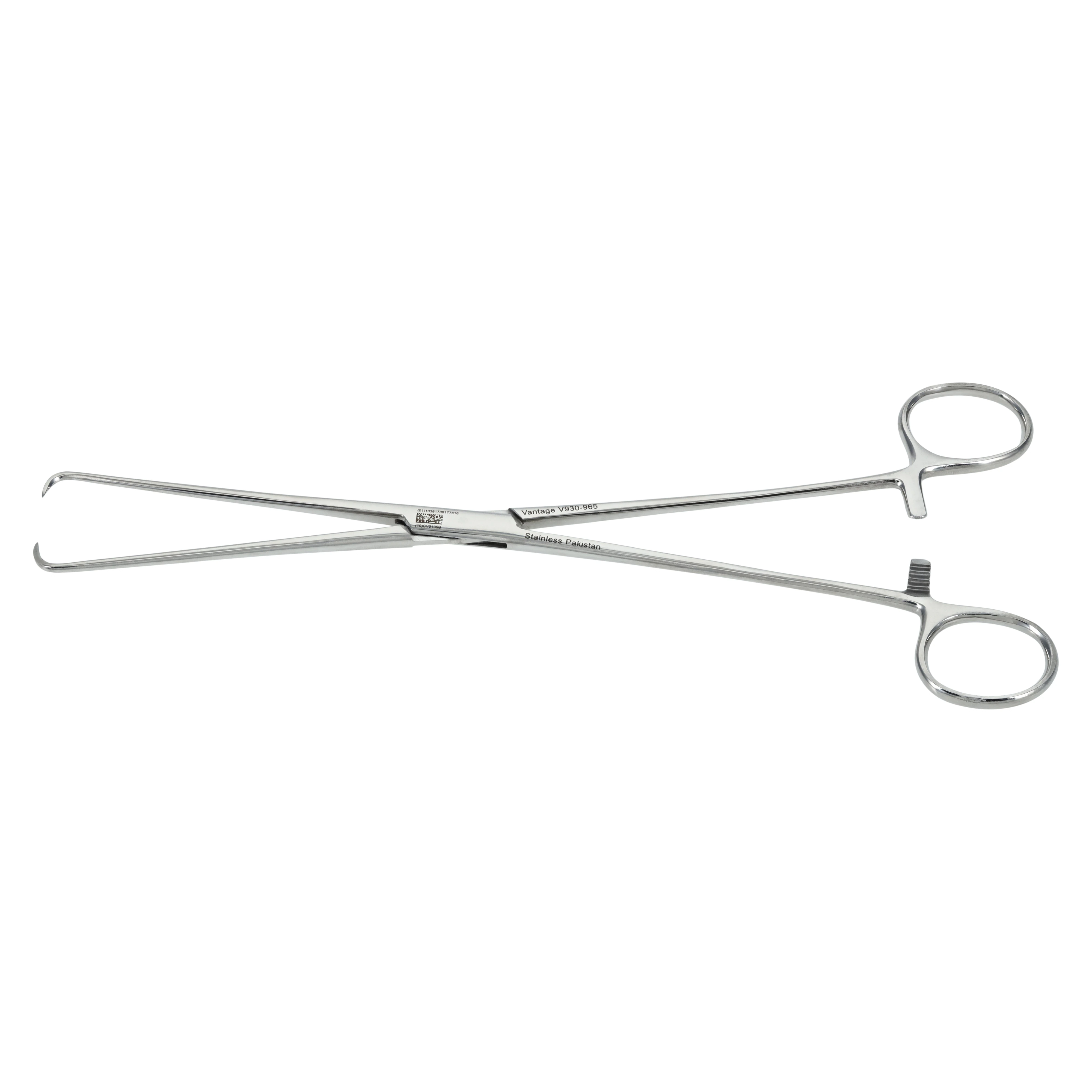 Vantage Schroeder Uterine Tenaculum Forceps, Straight, 9-1/2", Stainless Steel, Autoclavable, Each