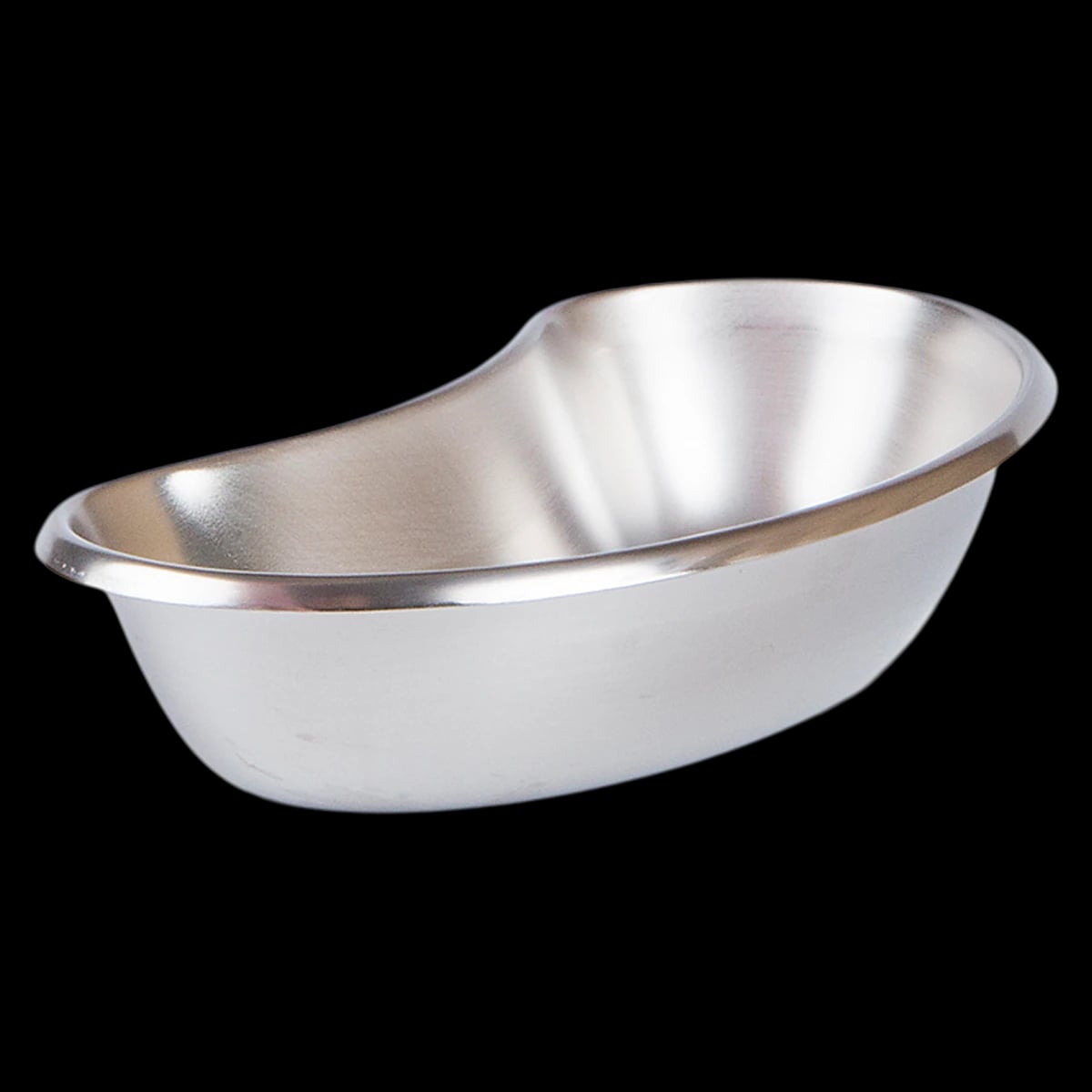 Medegen Emesis Basin, Kidney-Shaped, Stainless Steel, Silver, 16 oz