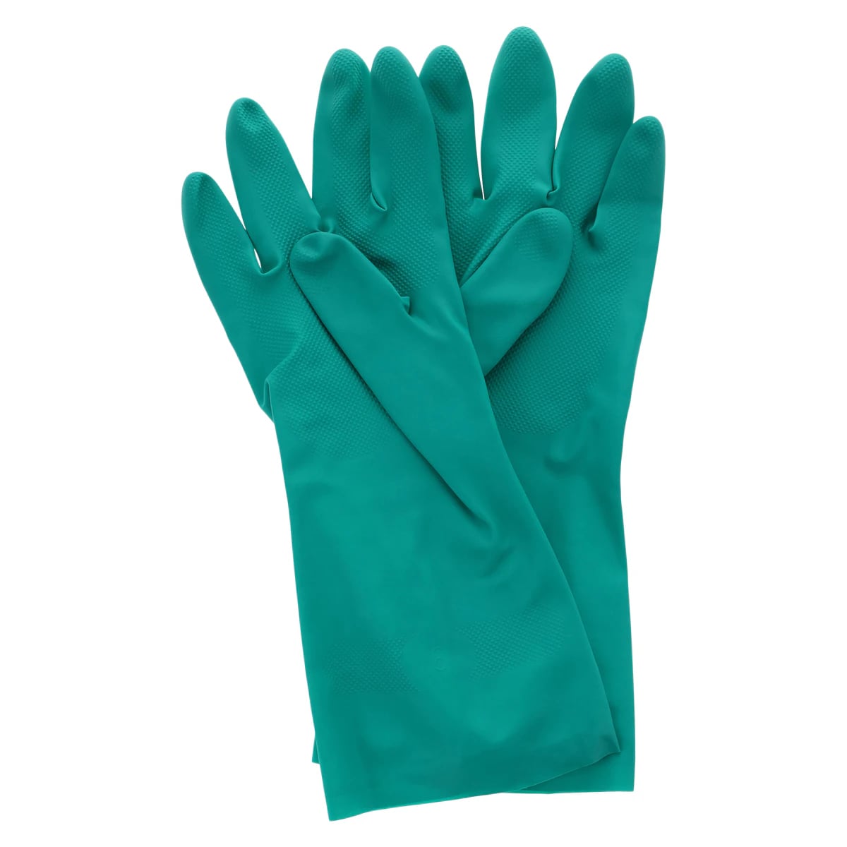 Best Manufacturing Group Nitrile Utility Gloves, Powder-Free, Medium, Green, 3 Pairs/Package