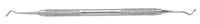 Excavator DE, Size 18, Double End, Standard, Stainless Steel