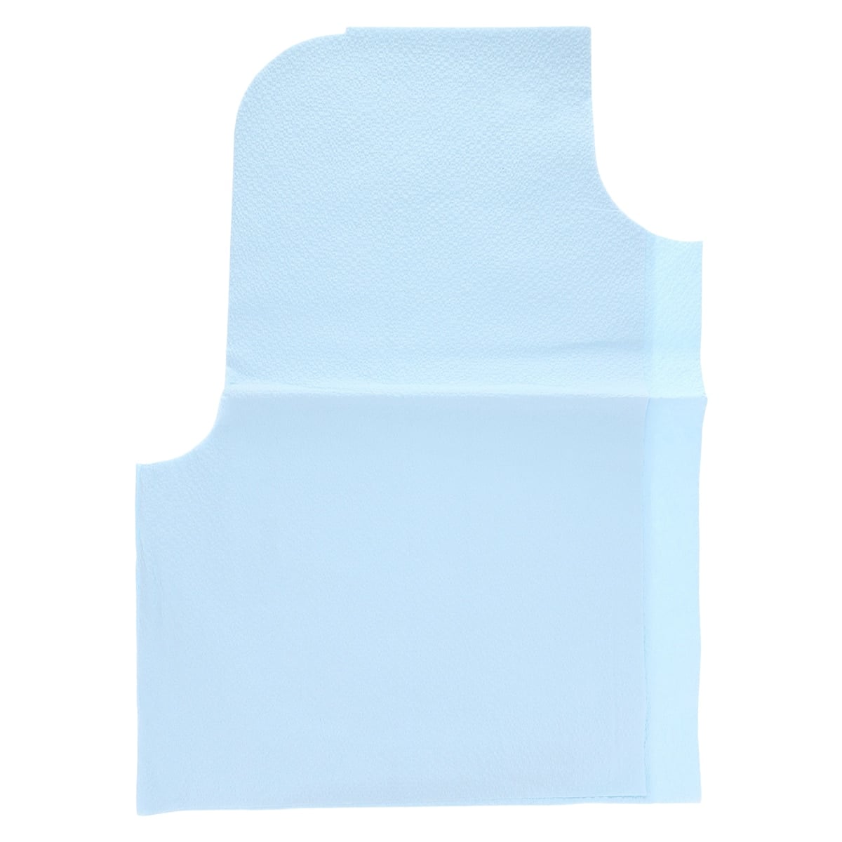 Henry Schein Exam Cape, 3-Ply Tissue, Blue, Disposable, 30 in x 21 in, 100/Case