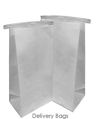 Select Dental Delivery Bags Heavy Duty, 5-1/2" x 3-1/2" x 11", 500/Box