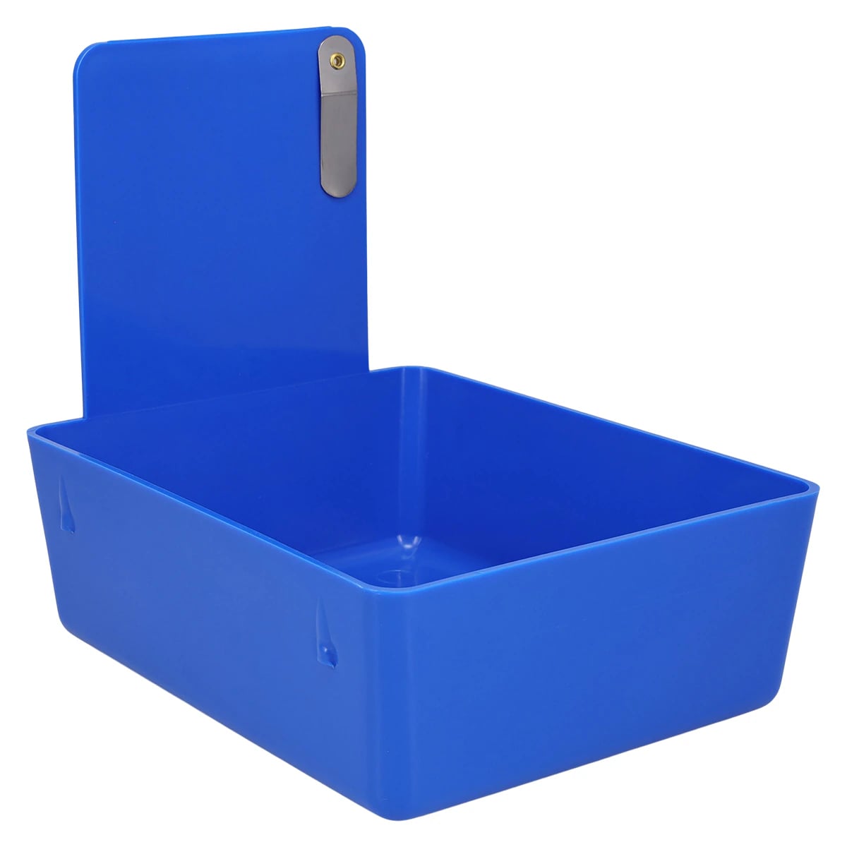 Keystone Classic Lab Work Pan, Medium, Blue, 7" x 5" x 2-1/2", 12/Pk, 7000371