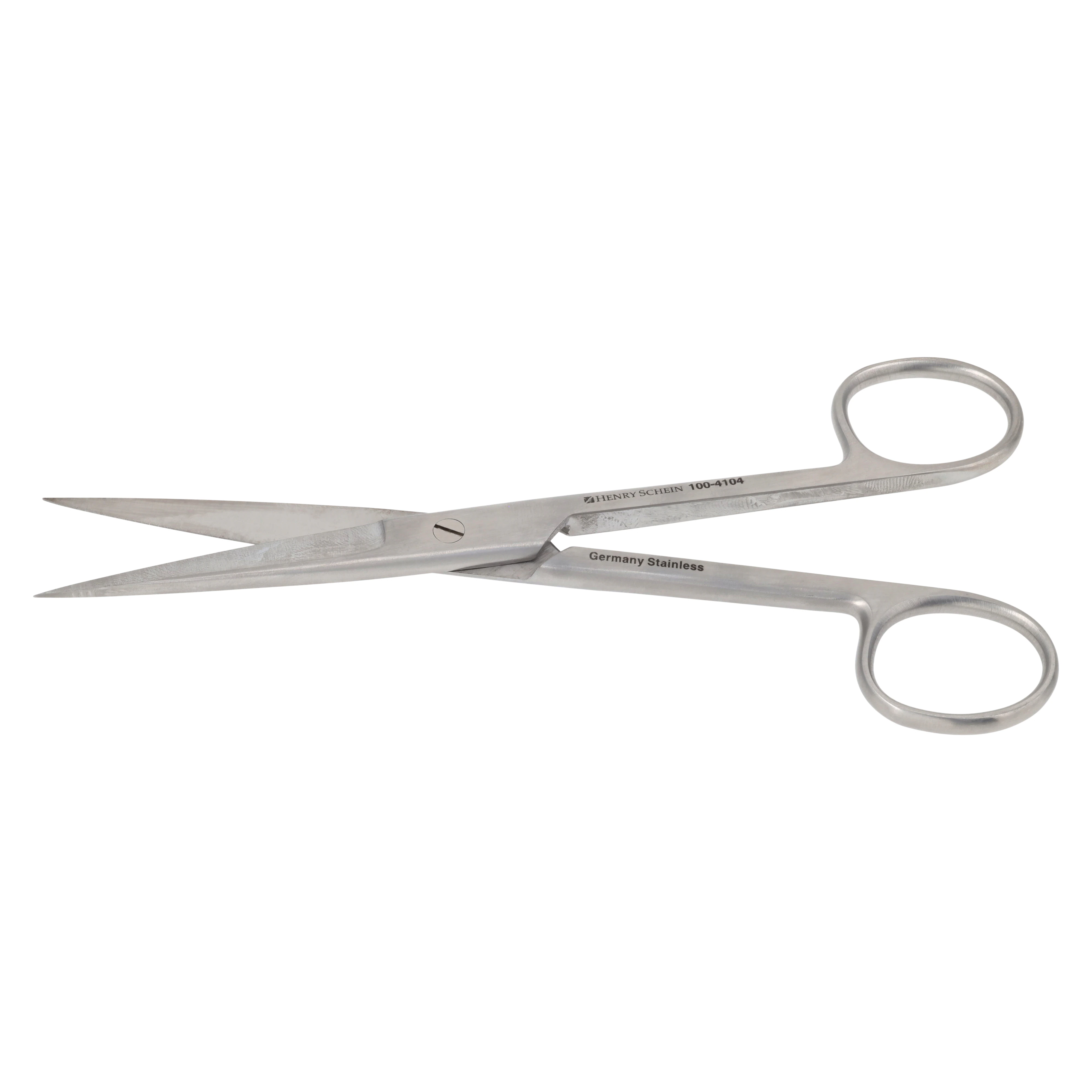Henry Schein Operating Scissors, Straight, 6-1/2", German Stainless Steel, Each