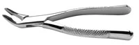 Forcep Extracting #203 SG, Bicuspid Incisor and Root Lower Universal, Serrated, Stainless Steel, Each