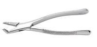 Forcep Extracting #222 SG, 3rd Molar Lower Universal, Serrated, Stainless Steel