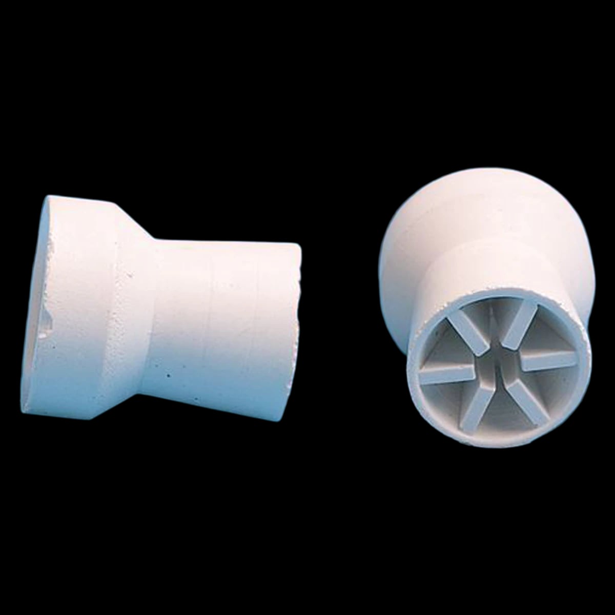 Acclean Webbed Prophy Cups, Hard, Snap-On, White, 144/Box