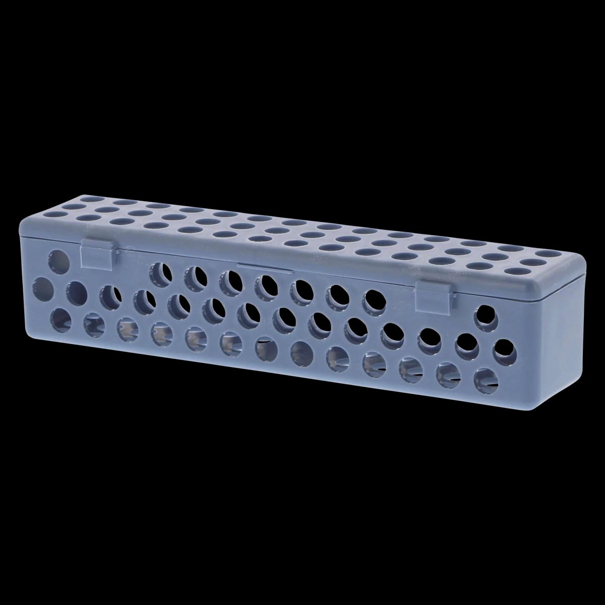 Zirc Steri-Container Standard Cassette, Blue, 8-1/8" x 1-7/8" x 1-7/8", Holds 10-14 Instruments, 50Z900B
