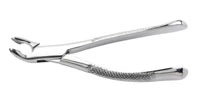 Surgical Extracting Forceps #151A SG, Serrated/Parallel Breaks, Incisors Bicuspids and Roots, Upper Universal, Stainless Steel, Each
