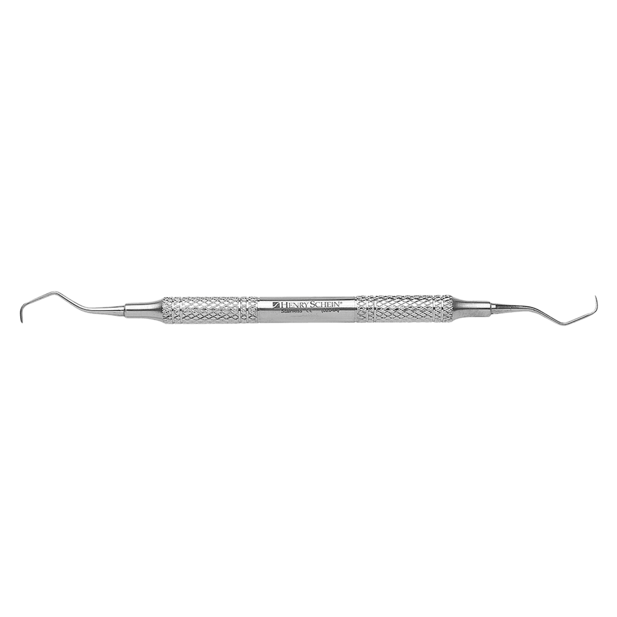 Henry Schein Gracey Curette Double End 7/8, Stainless Steel Hollow Handle, Each