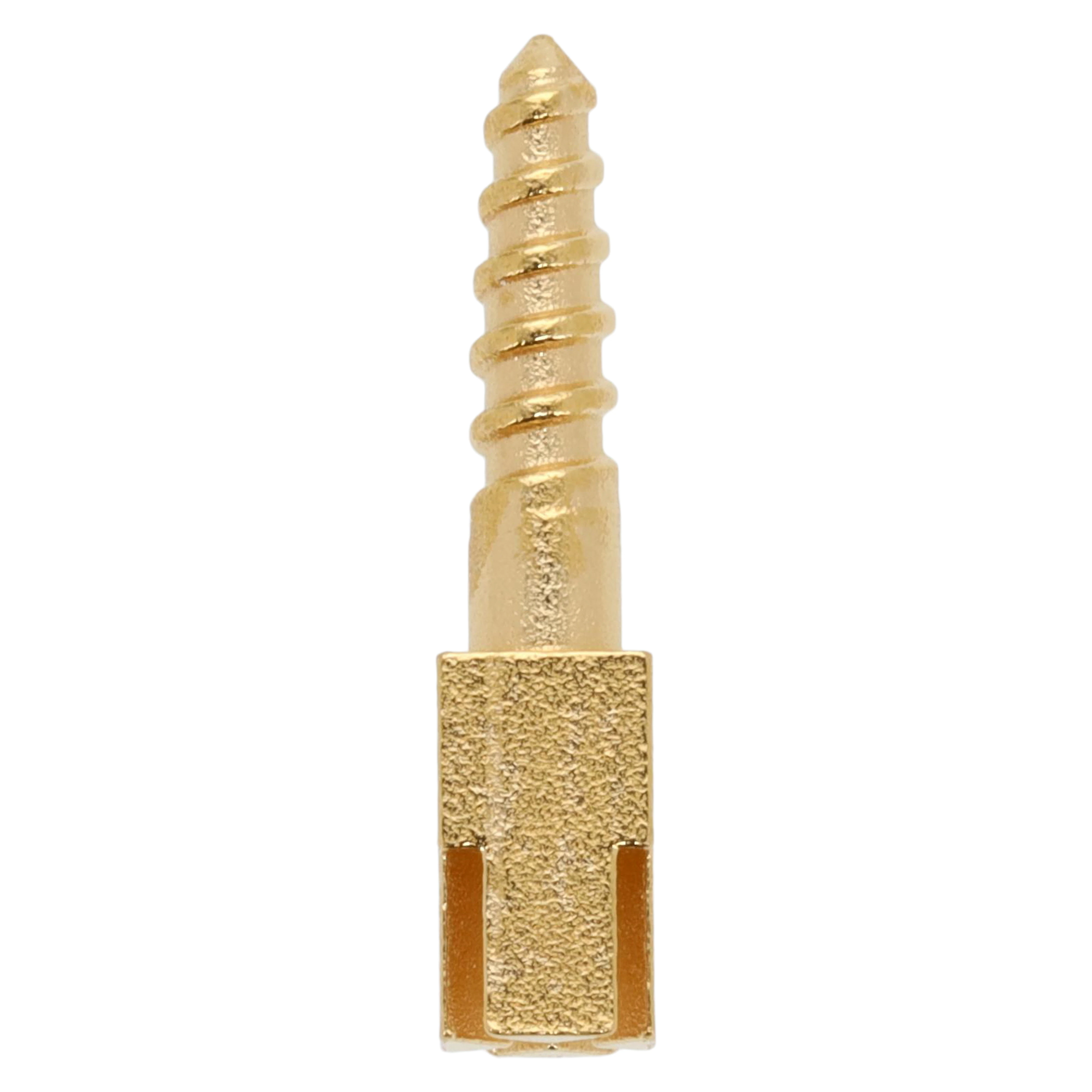 Screw Posts Refills, Gold Plated, Short, 12/Box