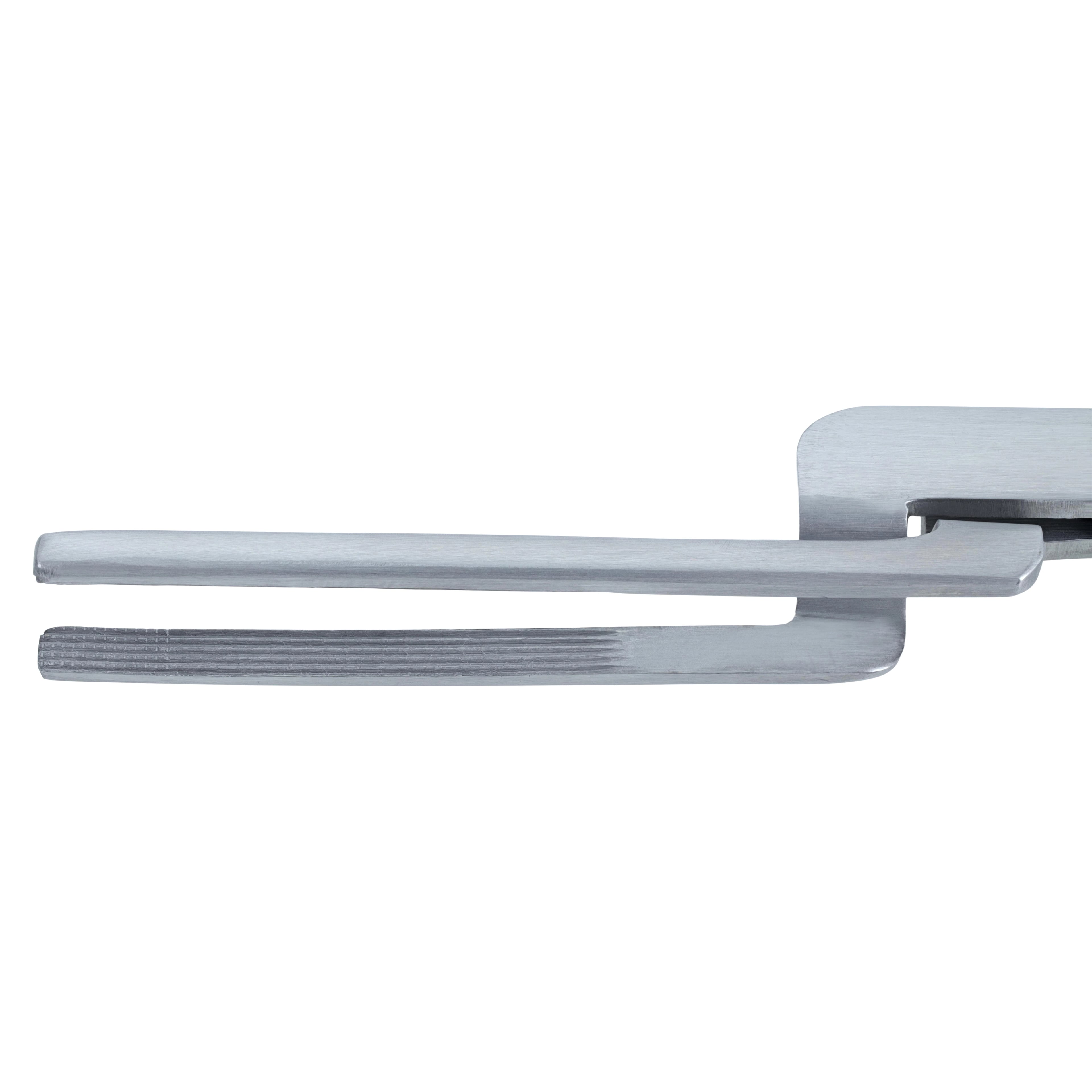 Articulating Paper Forceps, Cross Action, Stainless Steel, Reusable, Each