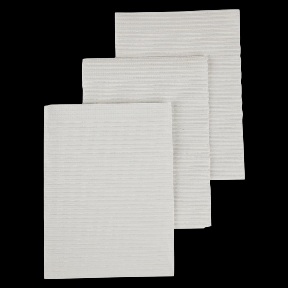 Dri-Gard Patient Towel, 2-Ply Tissue/Poly, 13" x 19", White, 500/Case