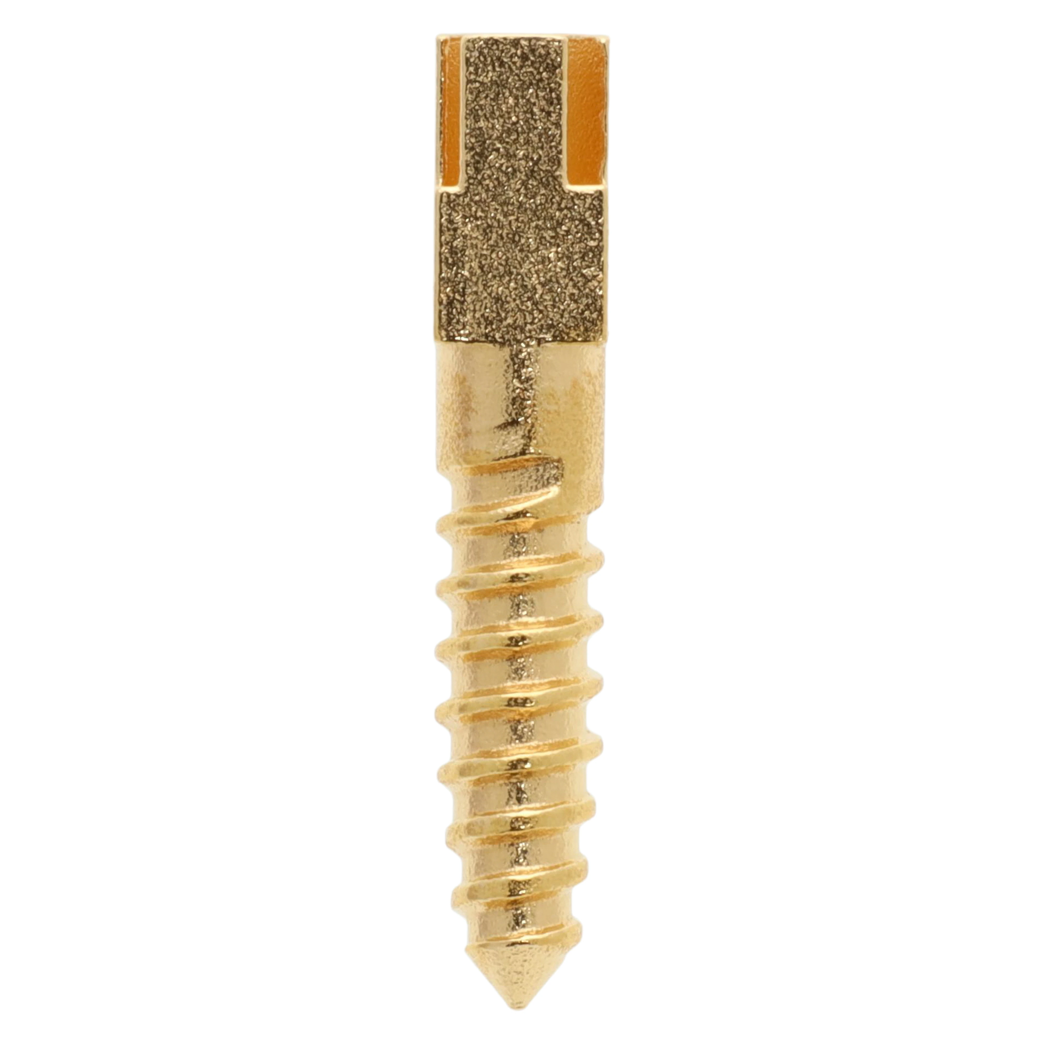 Henry Schein Screw Posts Gold Plated Refills, Medium, 12/Box
