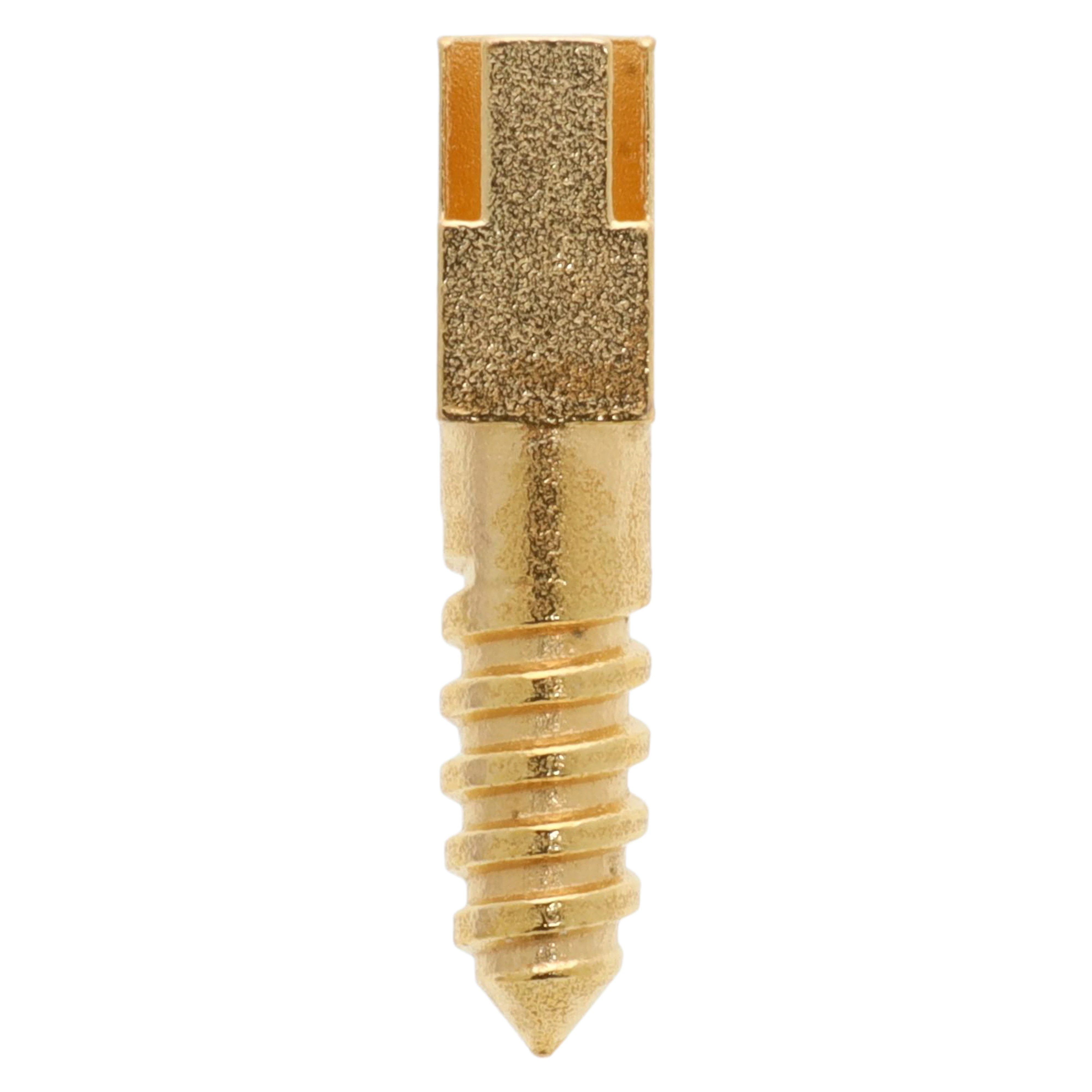 Henry Schein Screw Posts Gold Plated Refills, Short, 12/Box