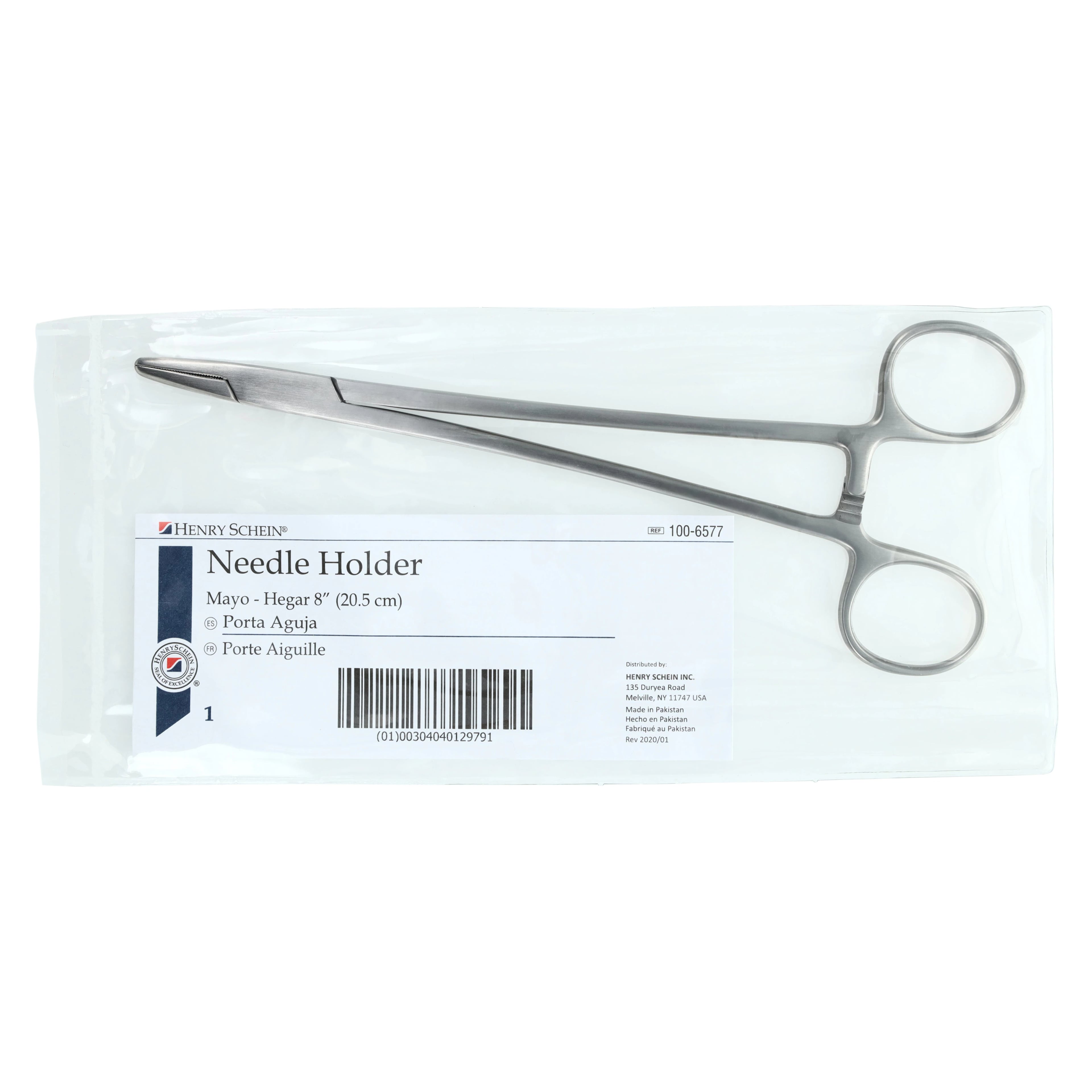 Henry Schein Mayo-Hegar Needle Holder, 8"