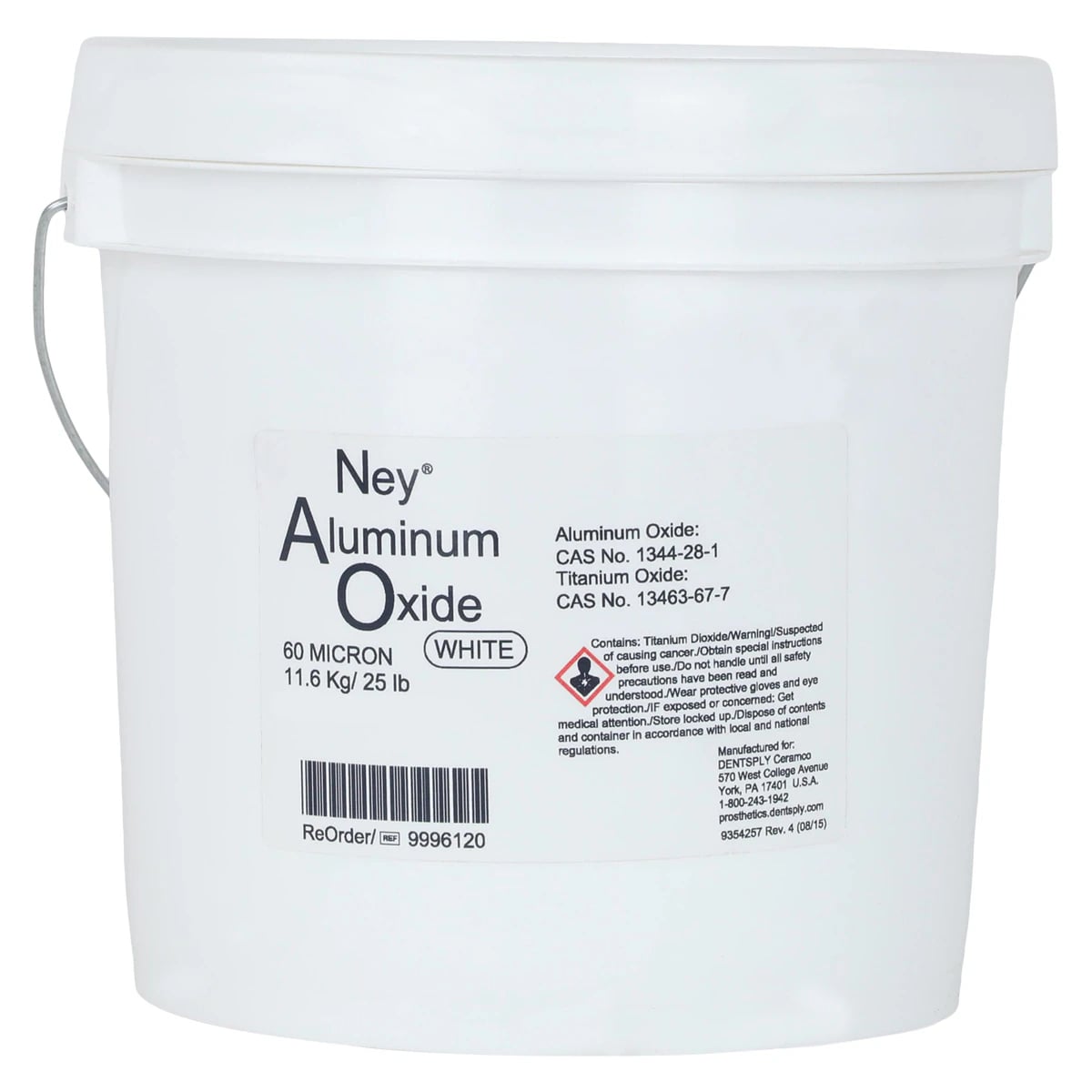 Ceramco® 60 Micron Aluminum Oxide Abrasive, 25 lb Pail