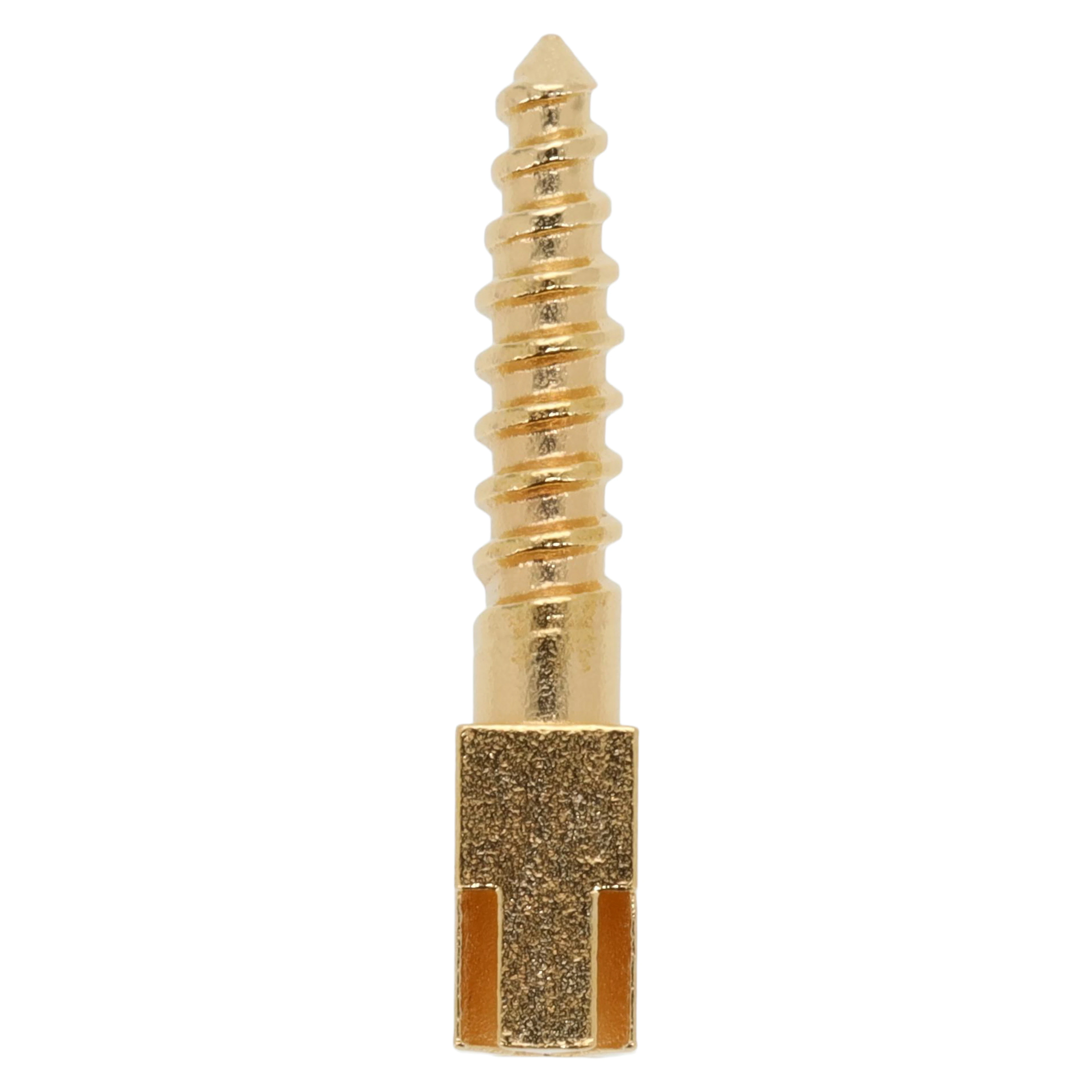 Screw Posts Gold Plated Refills, Medium, 12/Box