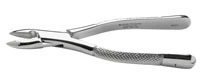 Forcep Extracting #1 SG, Standard Incisor and Cuspid Upper, Serrated, Stainless Steel, Each