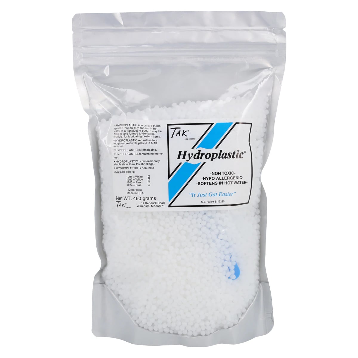 Tak Systems Hydroplastic Impression Material, White, 460 gm, TAK-1201