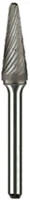 Lab Carbide Bur Lathe Cone B, 3/8", Regular Cut, Each