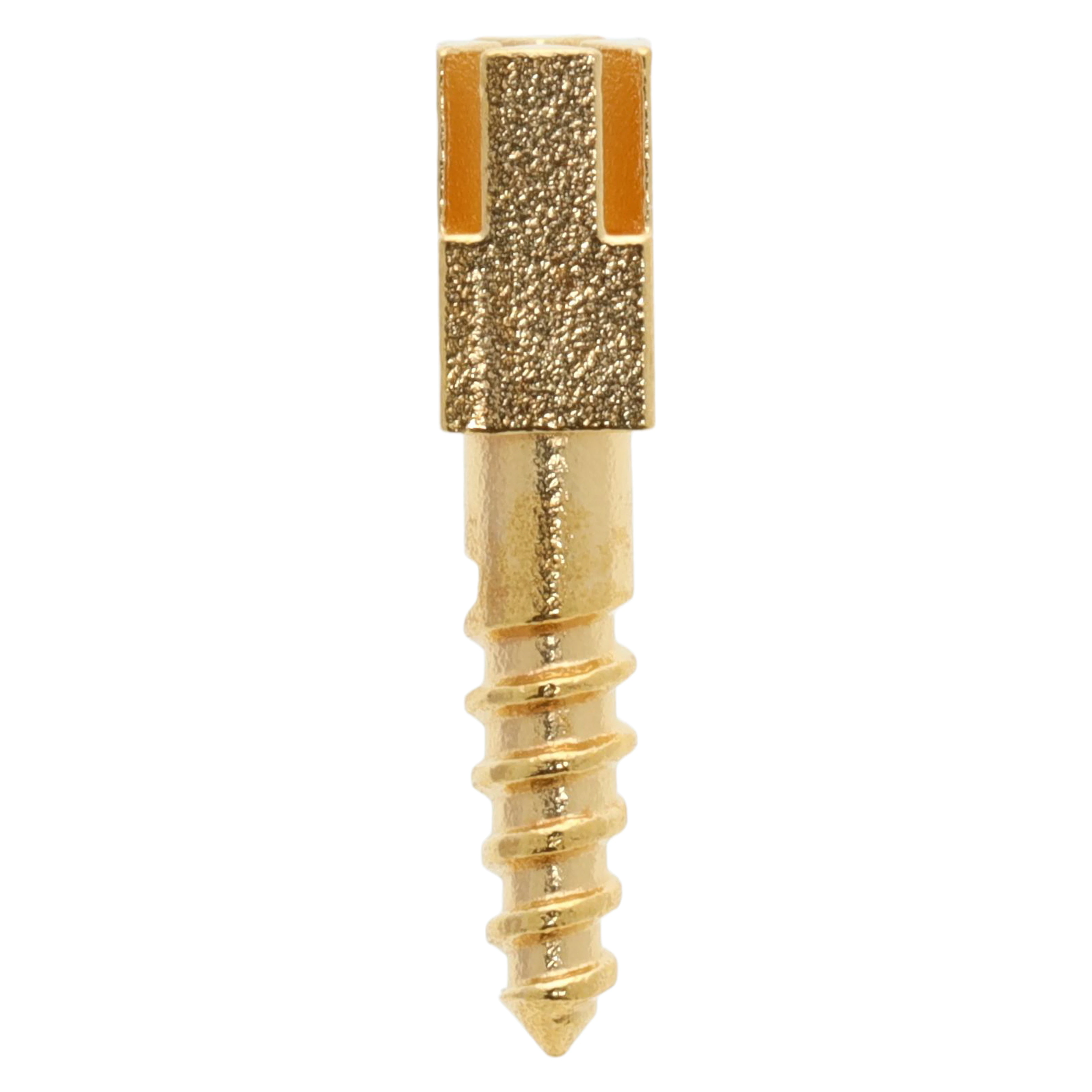 Screw Posts Refills, Gold Plated, Short, 12/Box
