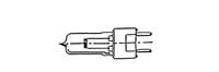 HSI Halogen Bulb DZE/FDS #150T4/24V, 24 Volt, 150 Watt, 6.25 Amp