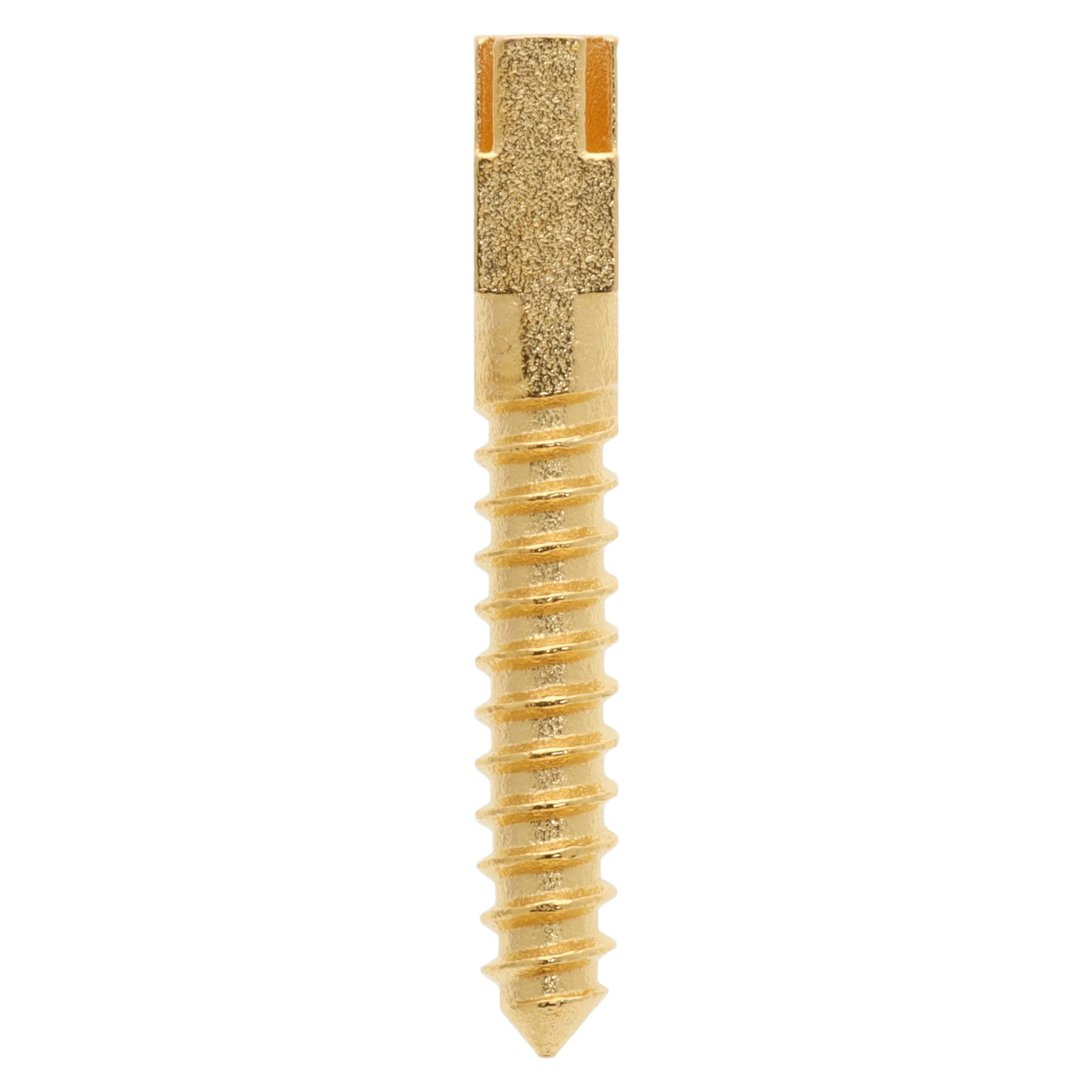 Henry Schein Screw Posts Gold Plated, Long Assorted, 12/Box