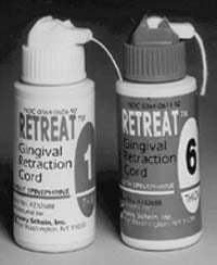 Retreat Aluminum Sulfate Twisted Gingival Retraction Cord, Size 1 (Thin), 72 in, Each