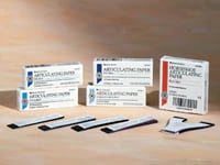 HSI Articulating Paper Strips, X-Thin, 38 Microns, Blue, 10 Sheets/Book, 14 Books/Box, 140/Bx