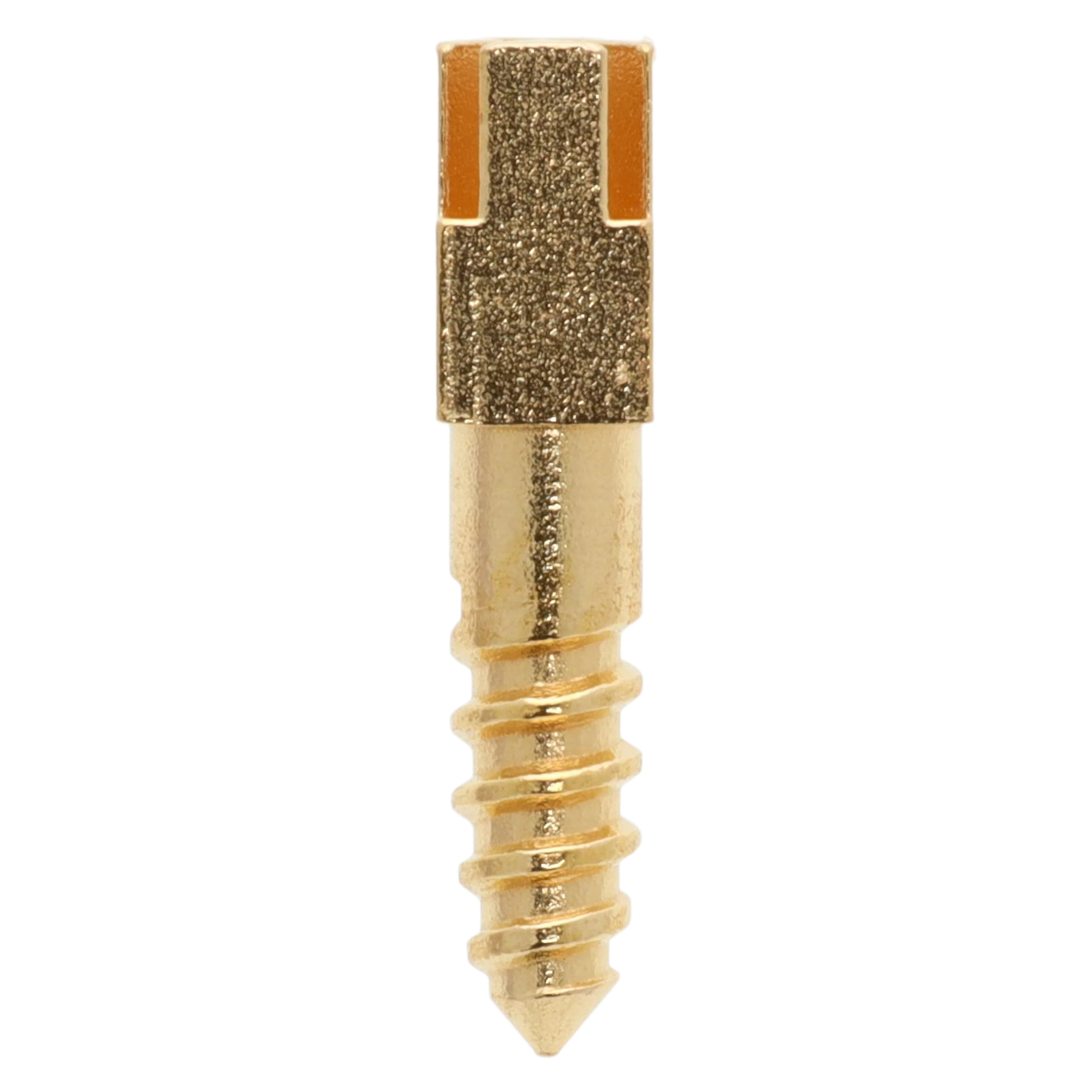 Screw Posts Refills, Gold Plated, Short, 12/Box