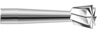 Steel Bur RA 33 1/2, Right Angle Round, 6/Package